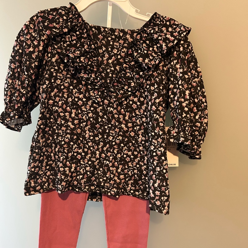 Jessica Simpson Girls 2-Piece Outfit Set – Size 4T. New.